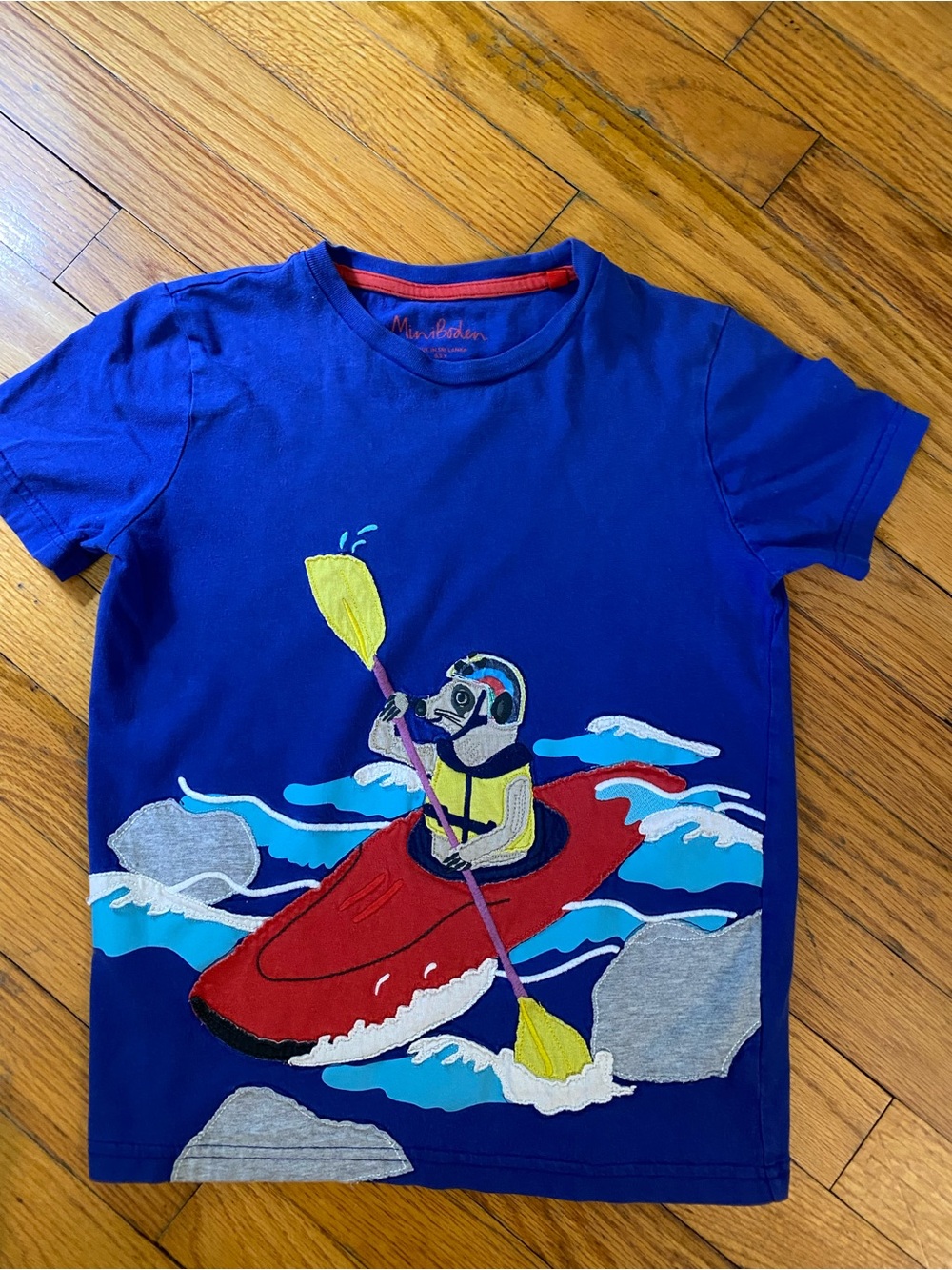 Mini Boden Kids Appliqué Shirt 8-9 Yrs